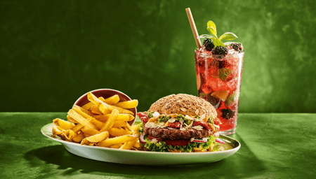 DINNER COMBO BURGER