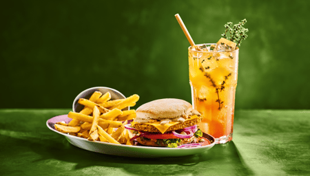 LUNCH COMBO BURGER