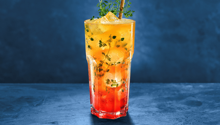 GRAPEFRUIT- PASSION FRUIT-THYME REFRESHER