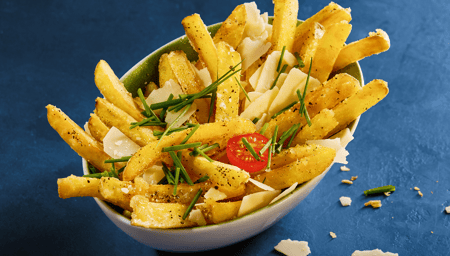 GARLIC CHEESE FRIES