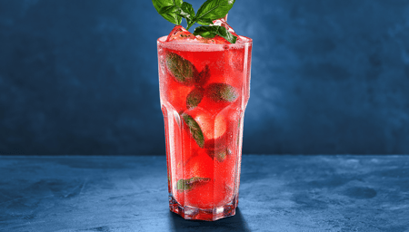 STRAWBERRY-BASIL REFRESHER
